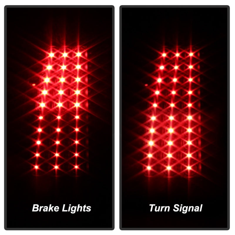 Load image into Gallery viewer, xTune Chevy Silverado 1500/2500/3500 99-02 LED Tail Lights Black ALT-ON-CS99-LED-BK