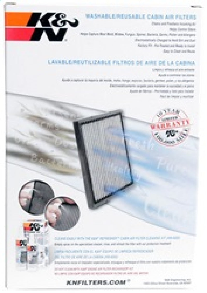 Load image into Gallery viewer, K&N 99-02 GM/Chevy 1500/2500 Cabin Air Filter