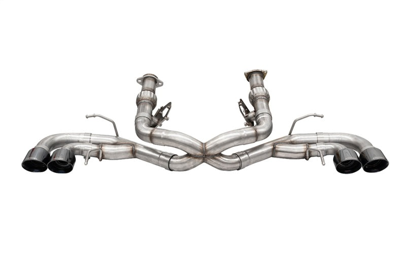 Load image into Gallery viewer, Corsa 2020-25 Corvette C8 3in Xtreme Cat-Back Exhaust 4.5in Black Quad Tips - Deletes stock AFMValve
