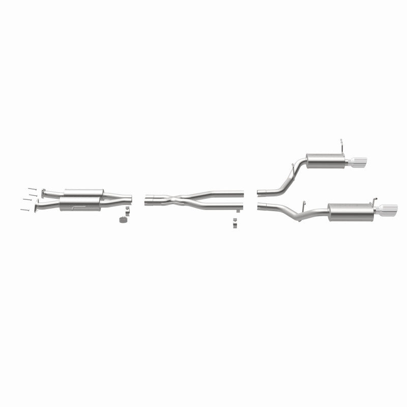 Load image into Gallery viewer, MagnaFlow 11-12 Dodge Durango V8 5.7L Dual Split Rear Exit Stainless Cat Back Performance Exhaust