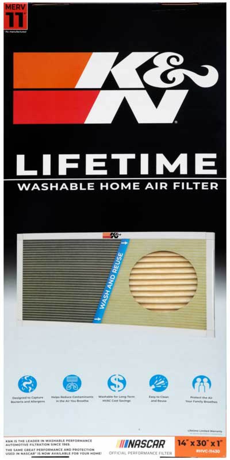 Load image into Gallery viewer, K&N HVAC Filter - 14 x 30 x 1