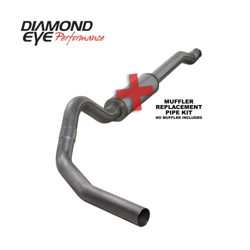 Load image into Gallery viewer, Diamond Eye KIT 4in Catback Single SS: 03-07 FORD 6.0L F250/F350