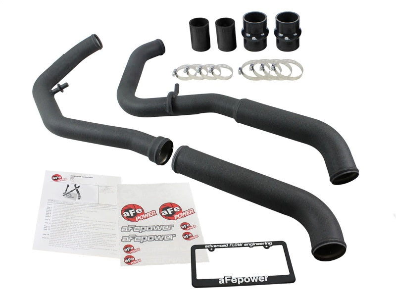 Load image into Gallery viewer, aFe Bladerunner Intercooler Tubes Hot Side 2015 Ford F-150 V6 2.7 (tt)