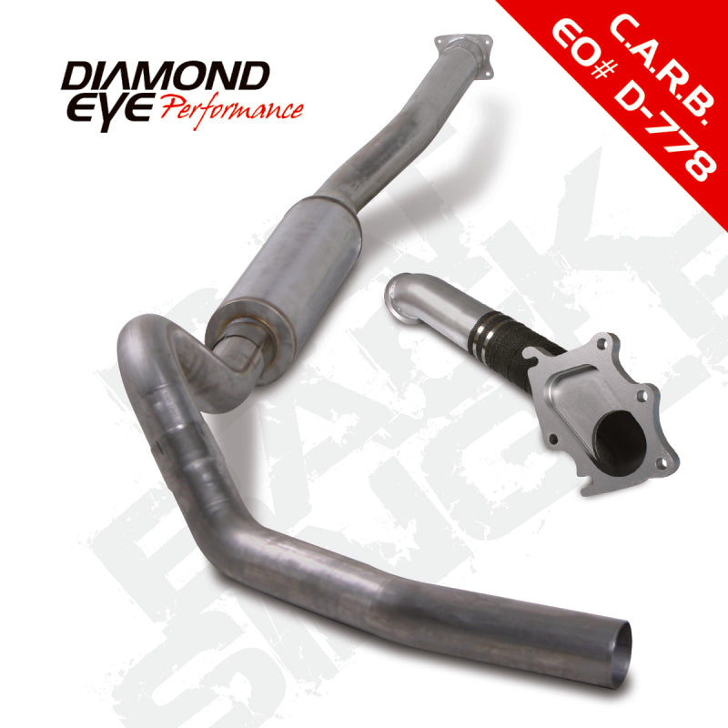Load image into Gallery viewer, Diamond Eye KIT 4in Catback Single SS CHEVY/GMC 6.6L 2500/3500 01-05