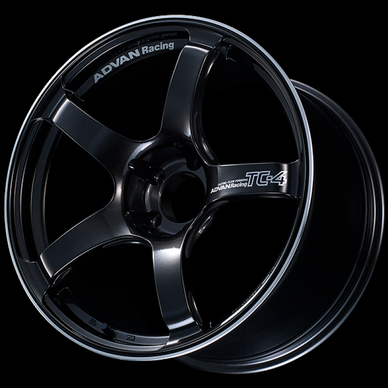 Load image into Gallery viewer, Advan TC4 15x7.0 +42 4x100 Black Gunmetallic and Ring Wheel