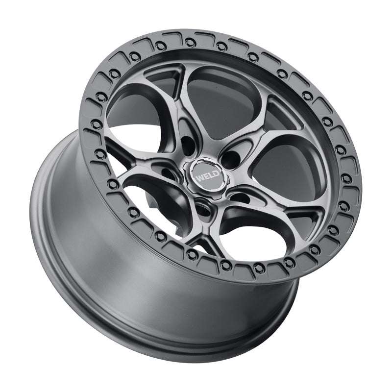 Load image into Gallery viewer, Weld Off-Road W107 17X9.0 Ledge 5X127 ET00 BS5.00 Satin Gun 71.5