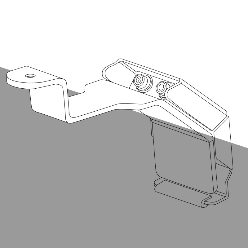 Load image into Gallery viewer, Go Rhino SRM Rack Rain Gutter Mount Kit - 4pc. (Mounts to Factory Rain Gutter/Drip Rail)