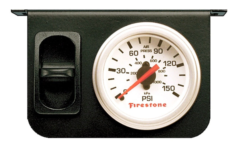 Load image into Gallery viewer, Firestone Air Adjustable Leveling Control Panel w/Single Gauge 0-150psi - White Face (WR17602225)