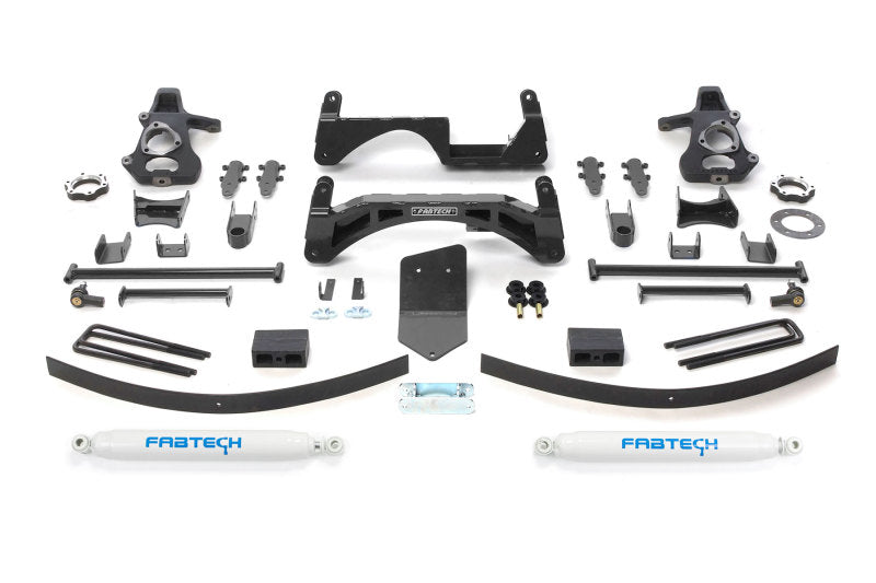 Load image into Gallery viewer, Fabtech 07-13 GM K1500 P/U w/o Autoride 4WD 6in Basic Sys w/Perf Shks