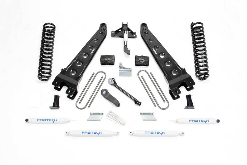 Load image into Gallery viewer, Fabtech 08-16 Ford F250 4WD 6in Rad Arm Sys w/Coils & Perf Shks