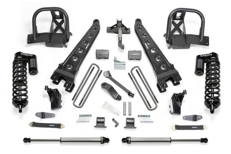 Load image into Gallery viewer, Fabtech 11-13 Ford F450/550 4WD 10 Lug 6in Rad Arm Sys w/Dlss 4.0 C/O& Rr Dlss