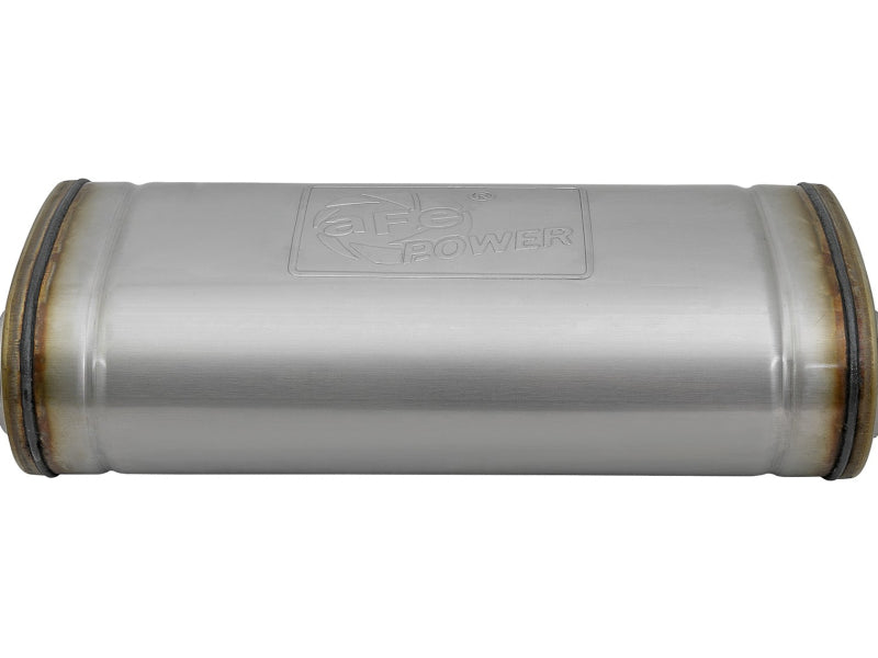 Load image into Gallery viewer, aFe Rebel Series 2.5in 409 SS Axle-Back Exhaust Polished 07-18 Jeep Wrangler (JK) V6-3.6L/3.8L