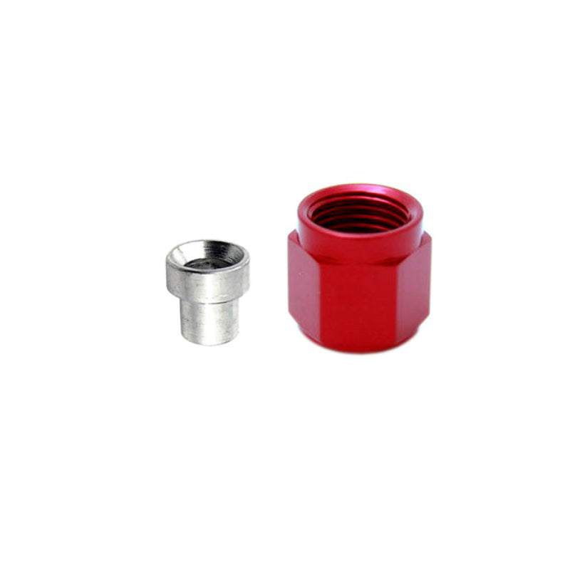 Load image into Gallery viewer, Nitrous Express 3AN B-Nut & Sleeve - Red