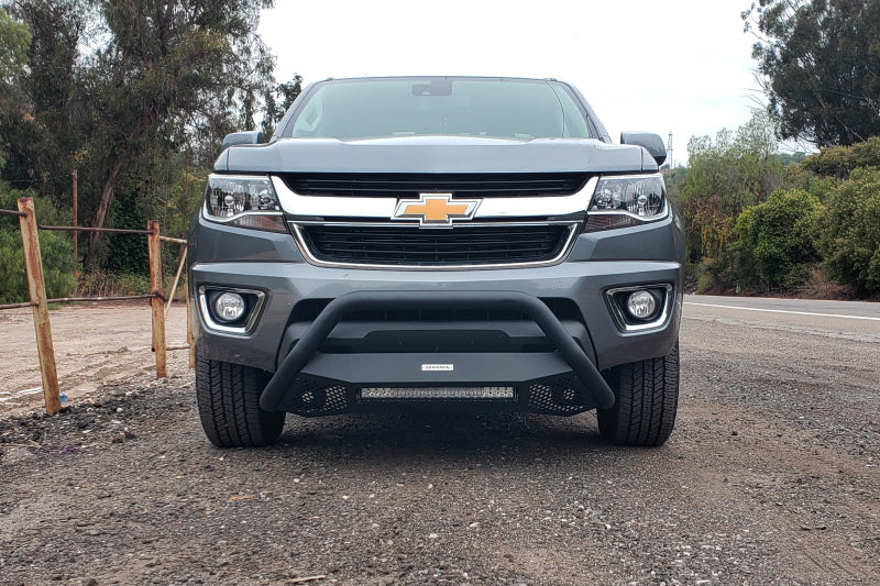 Load image into Gallery viewer, Go Rhino 15-19 Chevy Silverado 2500HD (Excl. Hgh Country/Drvr Alrt Pkg) RC4 & RC3 LR Brkt - Tex. Blk