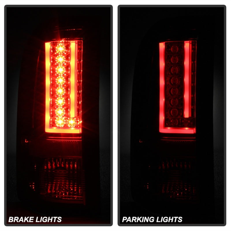 Load image into Gallery viewer, Spyder 07-13 Chevy Silverado (Exc 2010 Model) Version 2 LED Tail Lights ALT-YD-CS07V2-LED-BSM