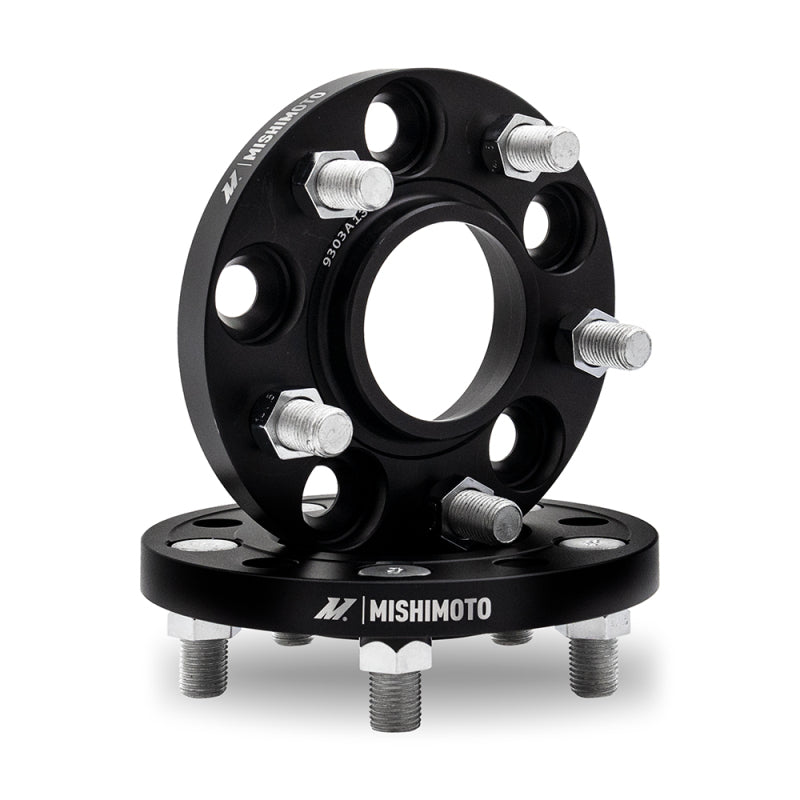 Load image into Gallery viewer, Mishimoto Wheel Spacers - 5X114.3 / 70.5 / 20 / M14 - Black
