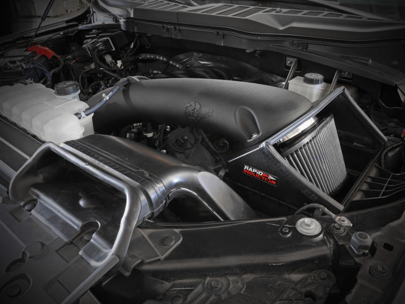 Load image into Gallery viewer, aFe Rapid Induction Cold Air Intake System w/Pro DRY S Filter 2021+ Ford F-150 V8-5.0L