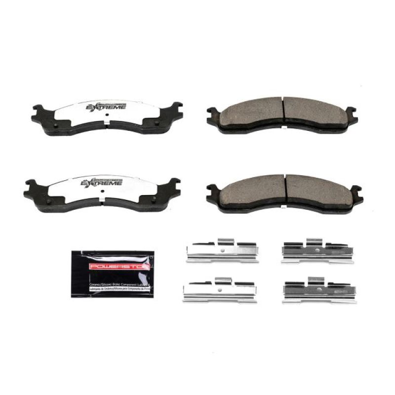 Load image into Gallery viewer, Power Stop 2007 Ford E-150 Front Z36 Truck & Tow Brake Pads w/Hardware