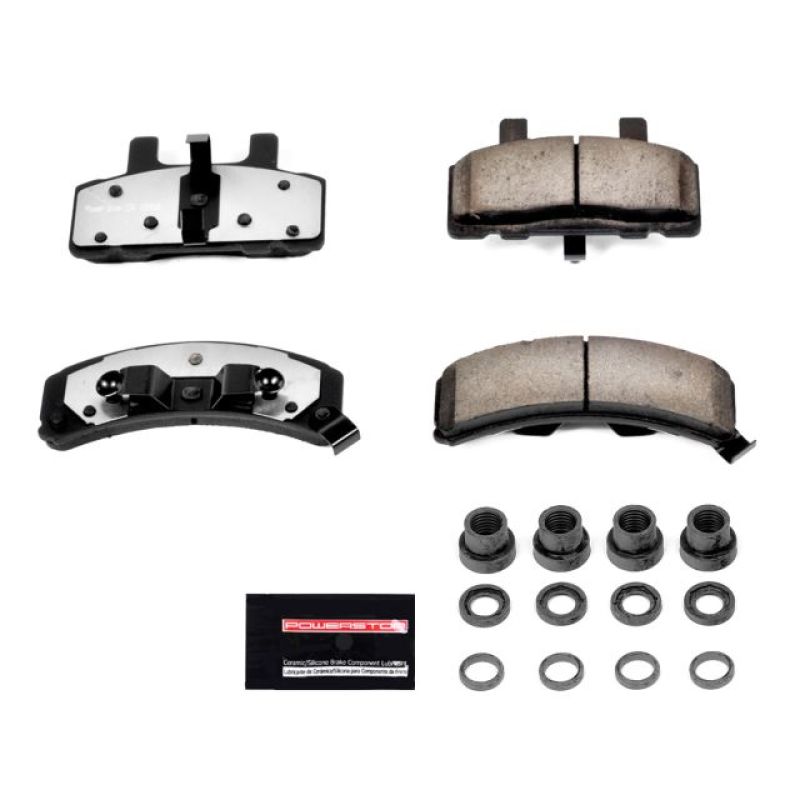 Load image into Gallery viewer, Power Stop 1993 Cadillac 60 Special Front Z36 Truck & Tow Brake Pads w/Hardware