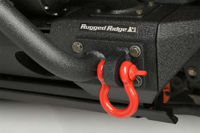 Load image into Gallery viewer, Rugged Ridge Red 7/8in D-Shackles