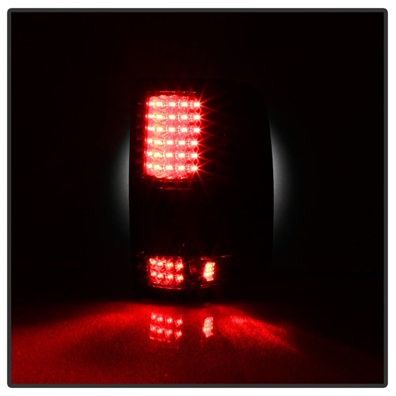 Load image into Gallery viewer, xTune Ford F150 Styleside 04-08 LED Tail Lights Red Clear ALT-ON-FF15004-LED-RC