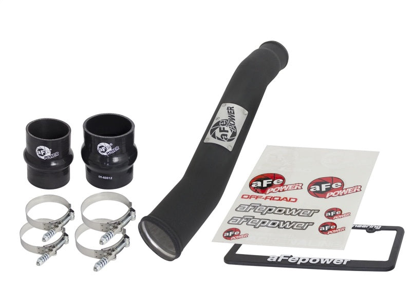 Load image into Gallery viewer, aFe BladeRunner 3in Intercooler Tube Hot Side w/ Couplings & Clamps Kit 07.5-09 Dodge Diesel Trucks