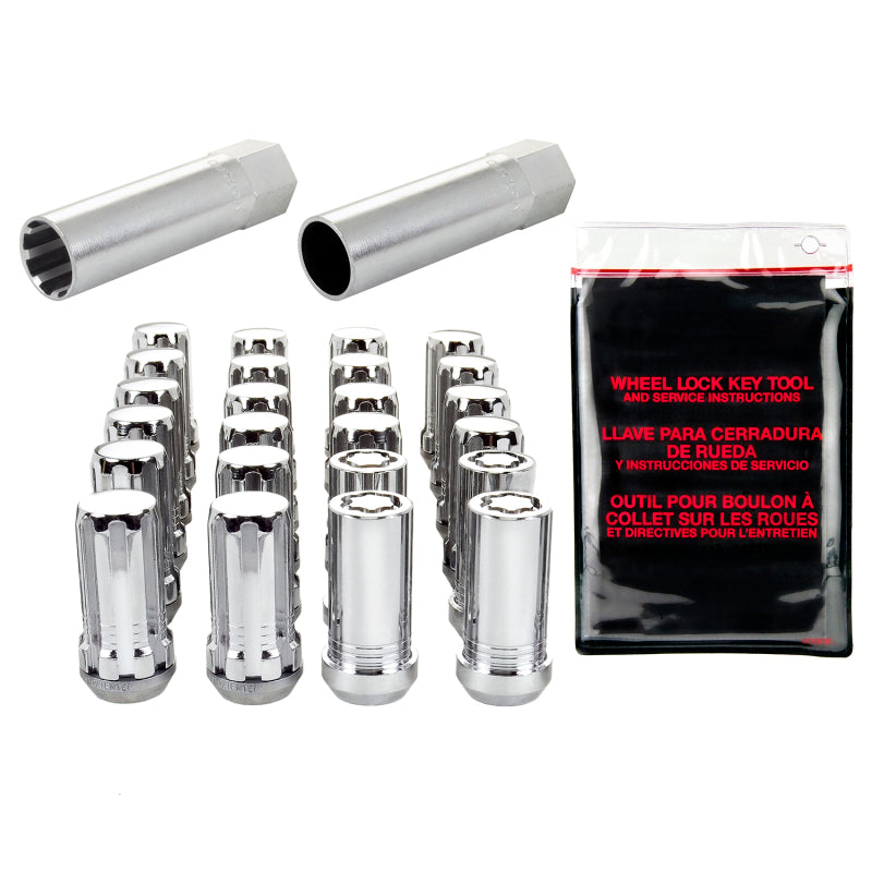 Load image into Gallery viewer, McGard SplineDrive Tuner 6 Lug Install Kit w/Locks & Tool (Cone) M14X1.5 / 1in. Hex - Chrome