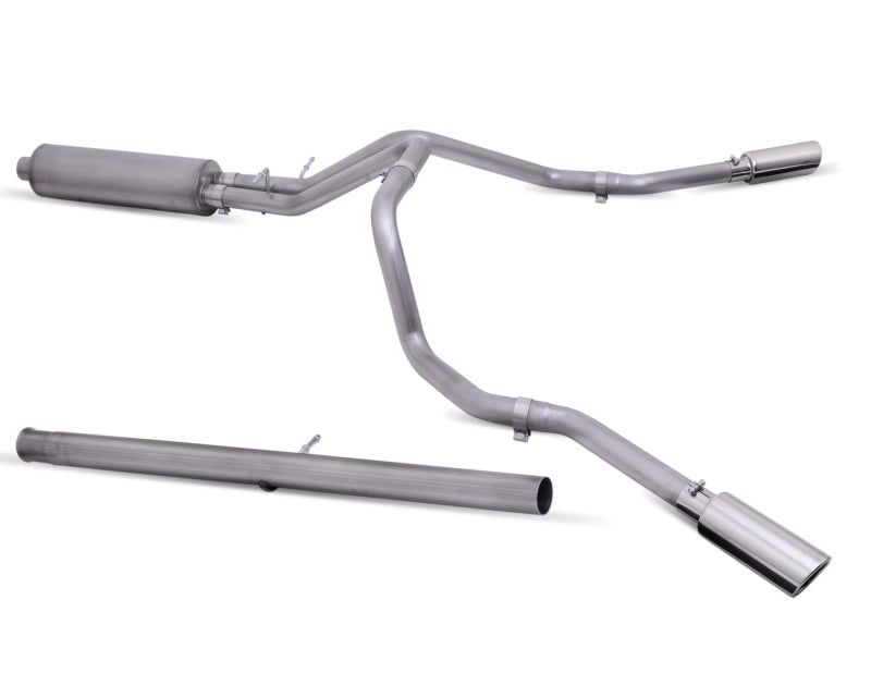 Load image into Gallery viewer, Gibson 19-22 GMC Sierra 1500 Denali 5.3L 3in/2.5in Cat-Back Dual Extreme Exhaust - Stainless