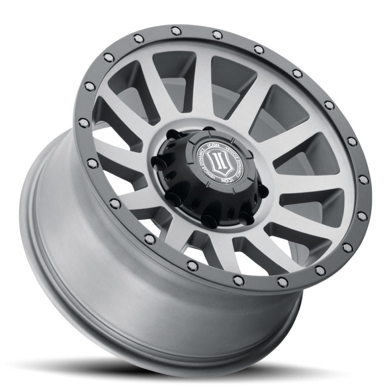Load image into Gallery viewer, ICON Compression HD 18x9 8x170 6mm Offset 5.25in BS Titanium Wheel
