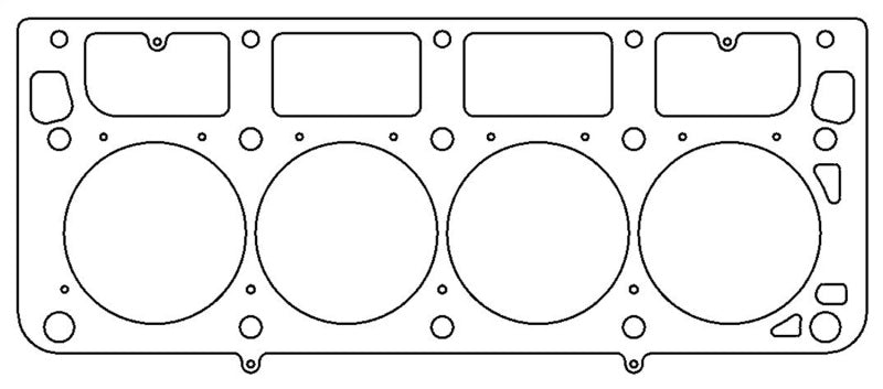 Load image into Gallery viewer, Cometic GM LS1 (w/M.I.D. Sleeves) 4.165 inch Bore .066 inch MLS-5 Head Gasket