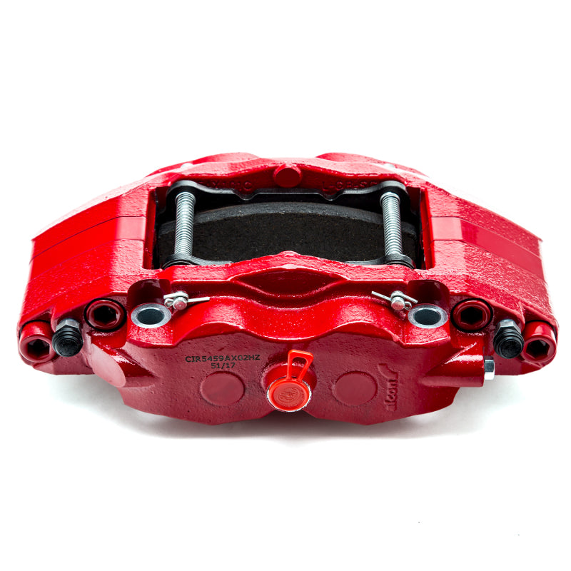 Load image into Gallery viewer, Alcon 2007+ Jeep JK w/ 6x5.5in Hub 357x32mm Rotor 4-Piston Red Calipers Front Brake Upgrade Kit