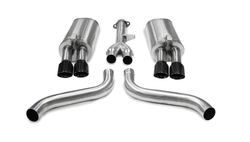 Load image into Gallery viewer, Corsa 1986-1991 Chevrolet Corvette C4 5.7L V8 L98 Black Sport Cat-Back Exhaust
