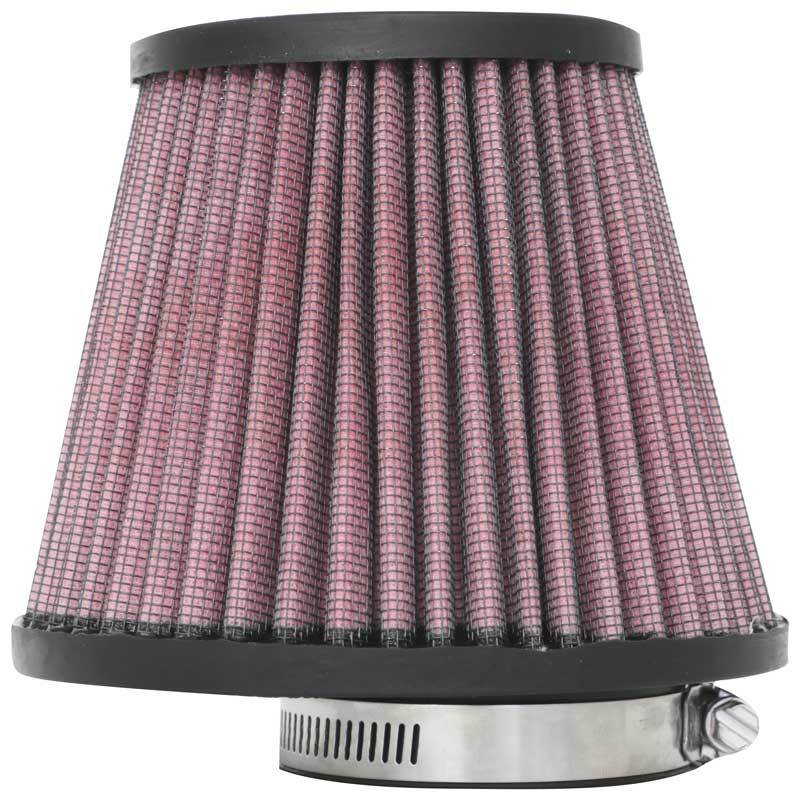 Load image into Gallery viewer, K&N Universal Clamp-On Air Filter 2-3/8in. FLG / 5-3/16in. B / 3-1/2in. T X 4-11/32in. H