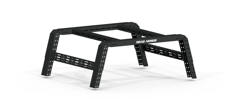 Load image into Gallery viewer, Road Armor Universal 5ft Bed TRECK Adj Bed Rack - Tex Blk (w/o Brackets)