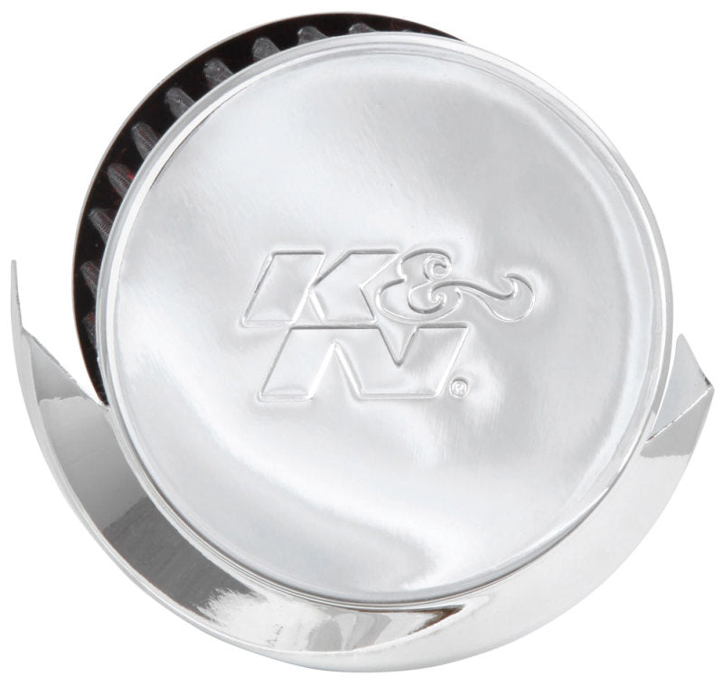 Load image into Gallery viewer, K&N 1in Flange L x 3in OD x 2.5in Height Clamp On Crankcase Vent Filter