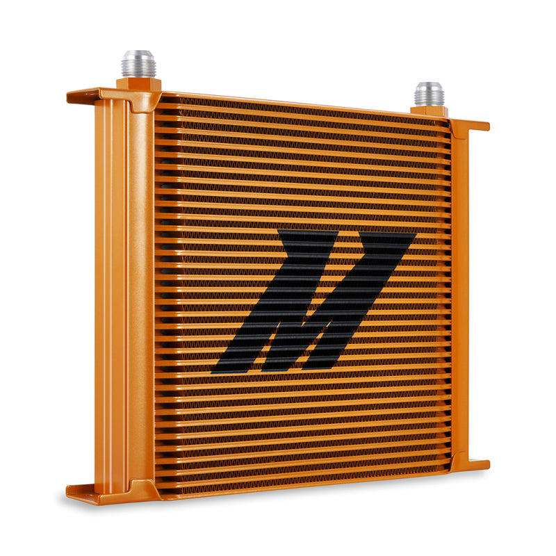 Load image into Gallery viewer, Mishimoto Universal 34 Row Oil Cooler - Gold