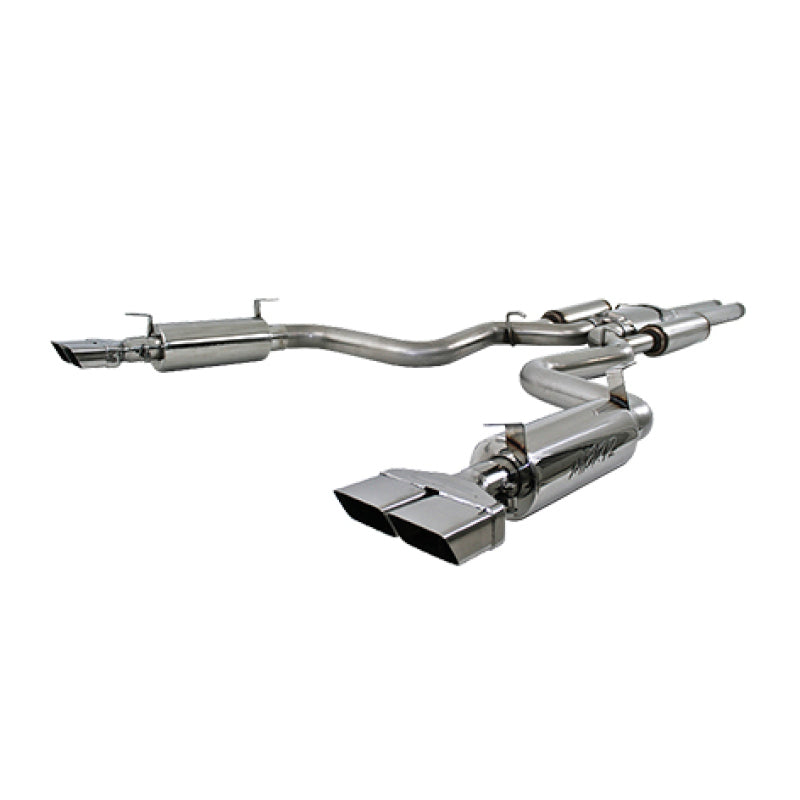 Load image into Gallery viewer, MBRP 08-11 Dodge Challenger SRT8 6.1L Hemi T304 Cat Back Dual Split Rear