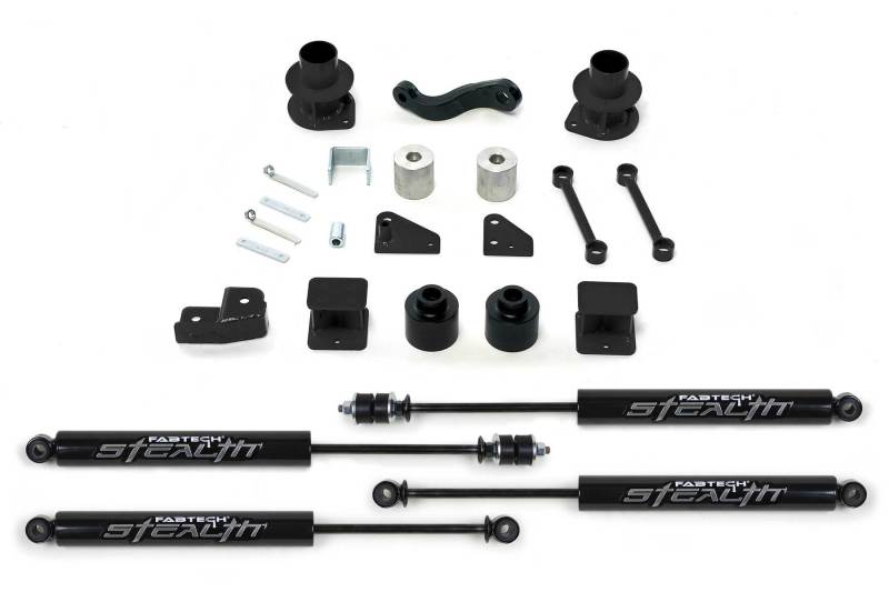 Load image into Gallery viewer, Fabtech 07-18 Jeep JK 4WD 3in Basic Sys w/Stealth