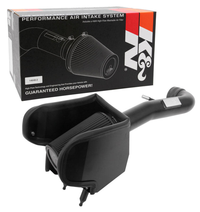 Load image into Gallery viewer, K&N 2018 Jeep Wrangler JL V6-3.6L F/I Blackhawk Performance Intake Kit (No Jeep Grand Cherokee)
