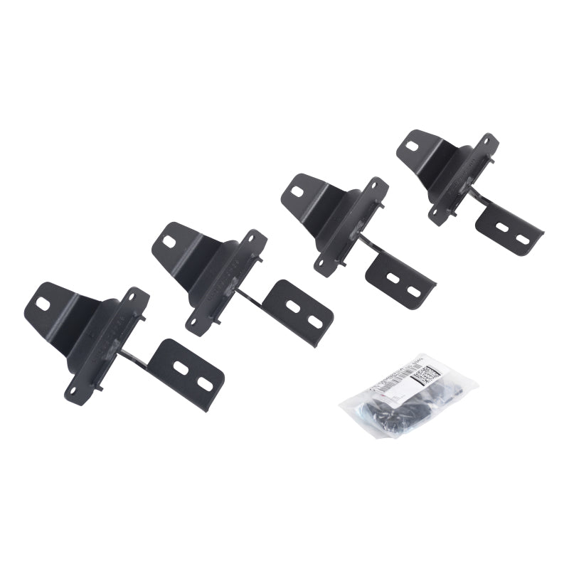 Load image into Gallery viewer, Go Rhino 18-22 Jeep Wrangler JL 2DR Mounting Brackets (V-Series V3/RB10 Slim/RB20 Slim) - Tex. Blk