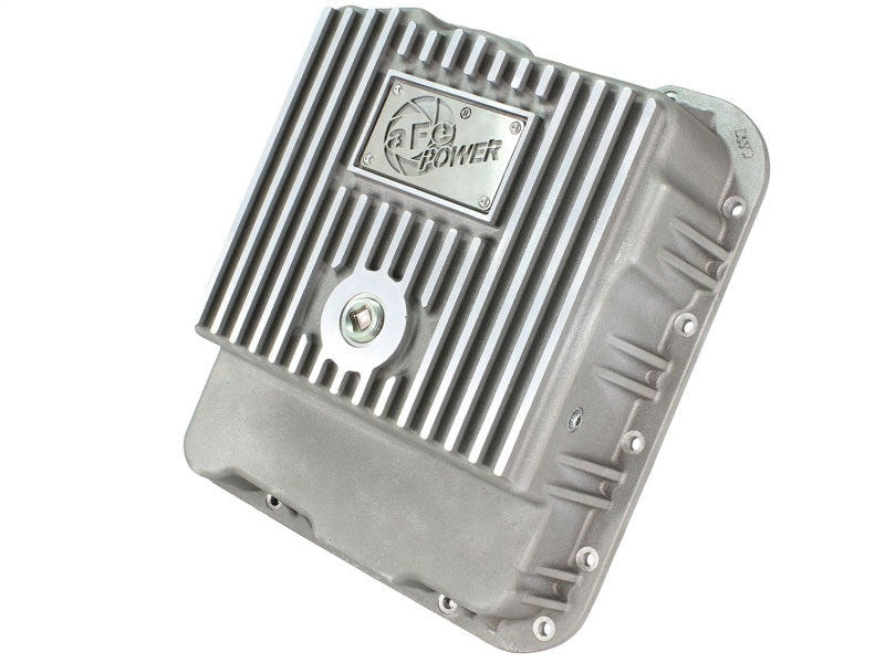 Load image into Gallery viewer, aFe Transmission Pan (Raw Finish) GM Trucks 99-16 (4L60-E/4L60E/4L65E/4L70E/4L75E)