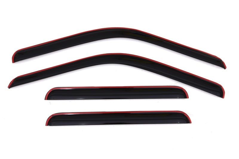 Load image into Gallery viewer, AVS 99-16 Ford F-250 Supercrew Ventvisor In-Channel Front & Rear Window Deflectors 4pc - Smoke