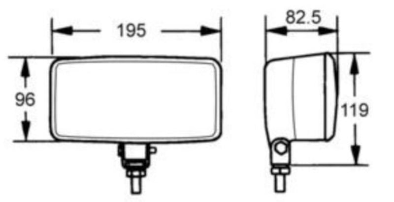 Load image into Gallery viewer, Hella 550 Series Lamp Kit H3 12V ECE/SAE