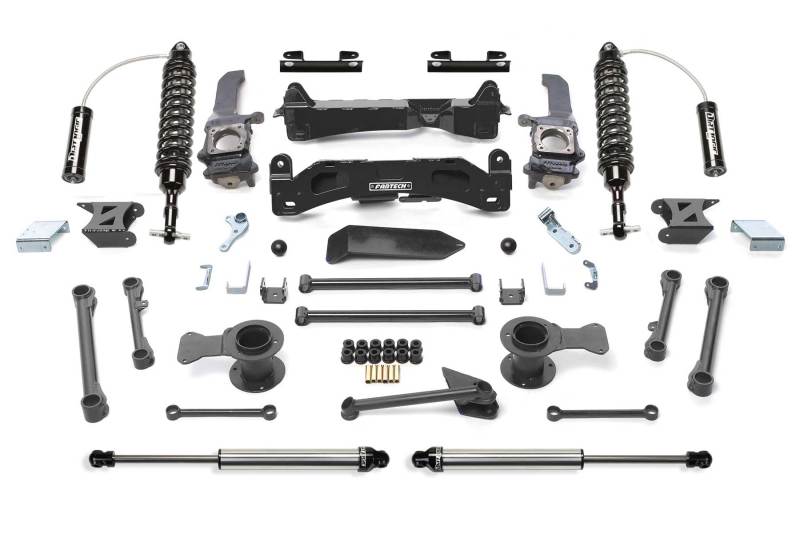 Load image into Gallery viewer, Fabtech 10-13 Toyota FJ 4WD 6in Perf Sys w/Dlss 2.5C/O Resi & Rr Dlss