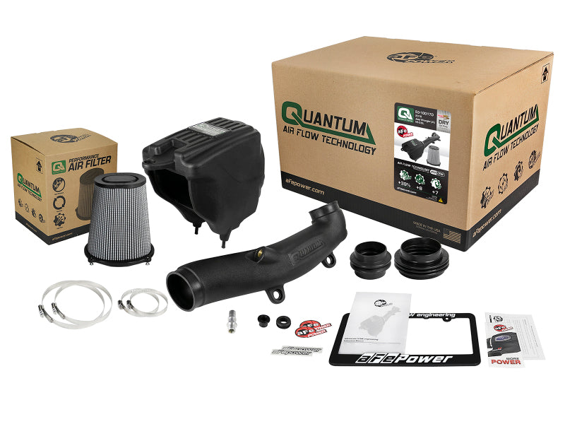 Load image into Gallery viewer, aFe Quantum Pro Dry S Cold Air Intake System 18-19 Jeep Wrangler (JL) V6-3.6L