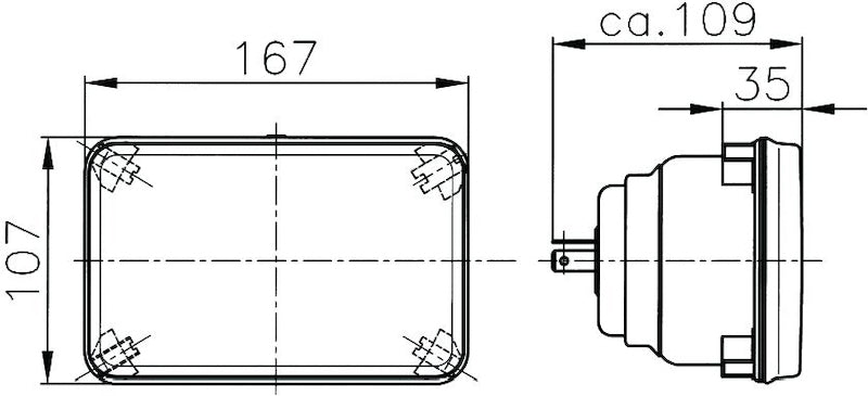 Load image into Gallery viewer, Hella Headlamp Insert Fh Gn Mgs12 1Kb