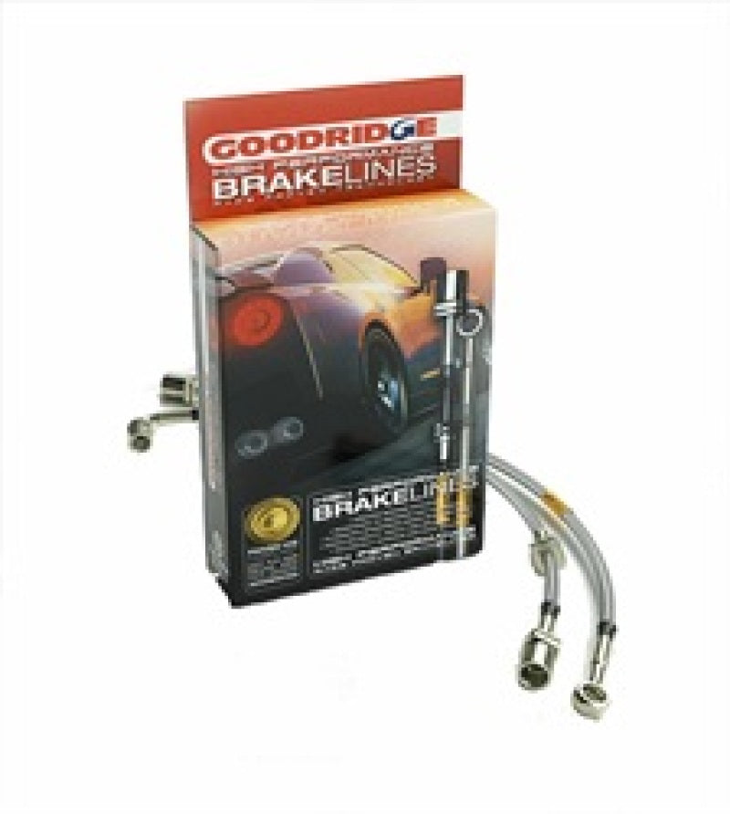 Load image into Gallery viewer, Goodridge 00-02 Toyota Tundra 4WD & 2WD w/Off Road Package 4in Extended Line SS Brake Line Kit