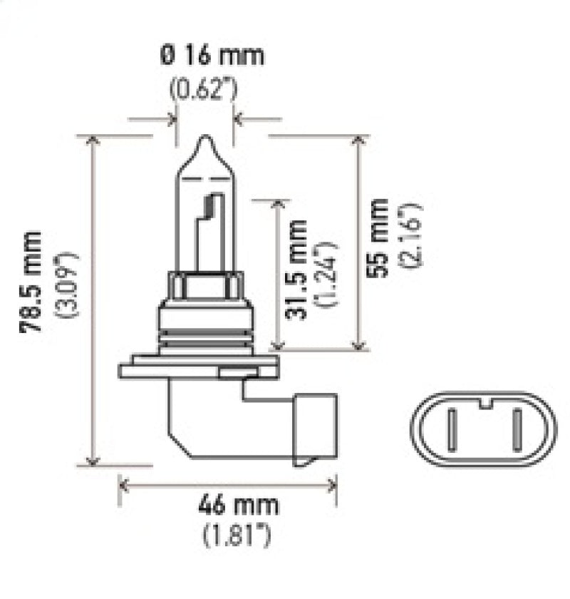 Load image into Gallery viewer, Hella 9005/HB3 12V 100W P20d T4 Halogen Bulb