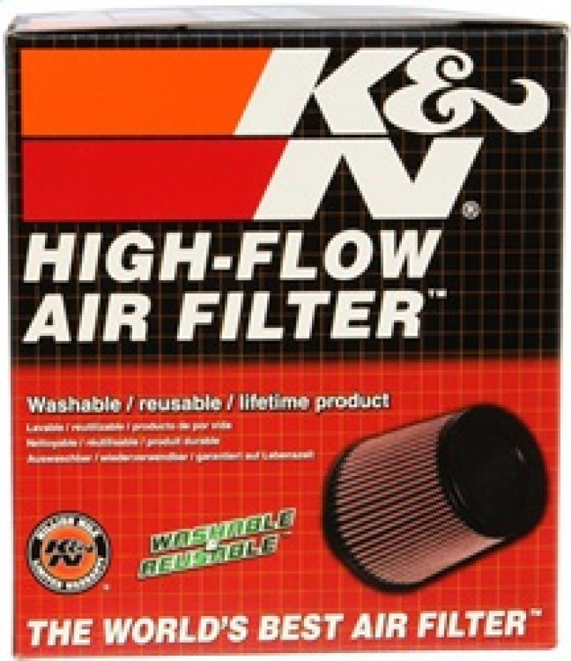 Load image into Gallery viewer, K&N Filter Universal Rubber Filter 2.5 inch Flange 5.25 inch Base 5.75 inch Height