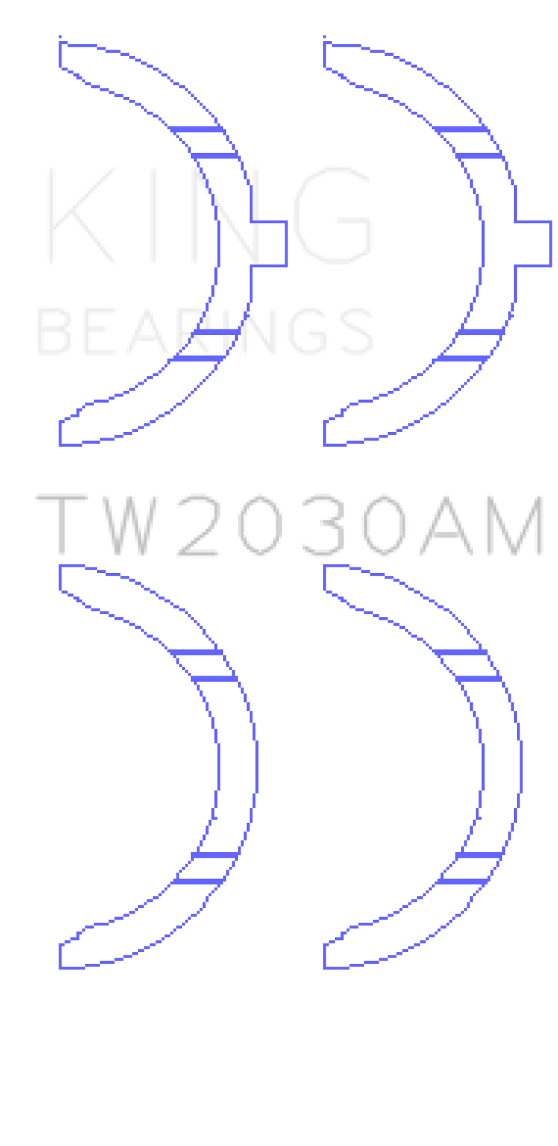 Load image into Gallery viewer, King Engine Bearings Toyota 1GR-FE Thrust Washer Set